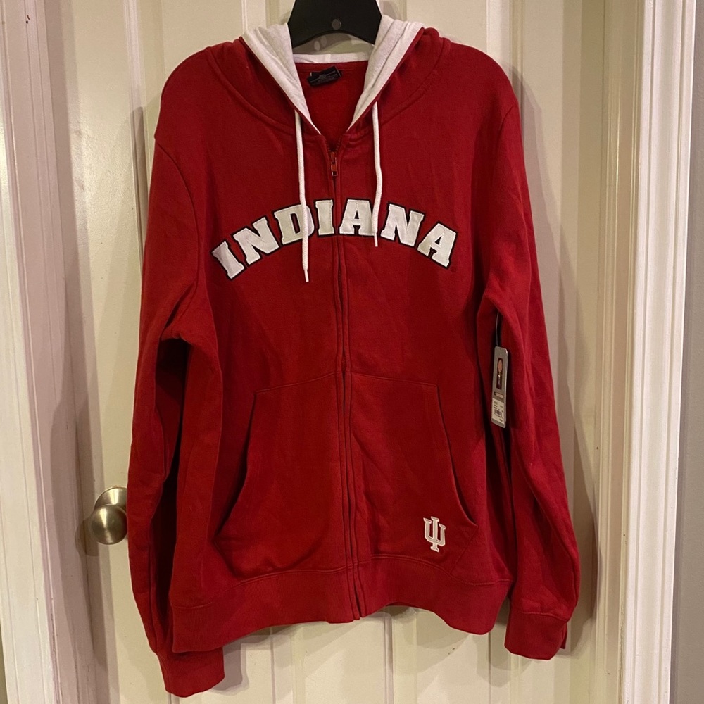 NWT IU Zip-up Hooded Sweatshirt